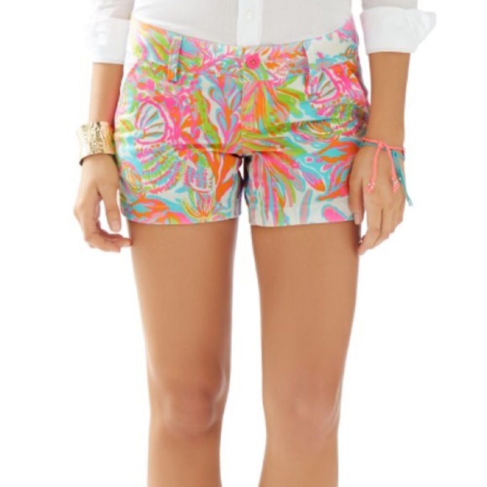 Lilly Pulitzer Scuba to Cuba Callahan shorts